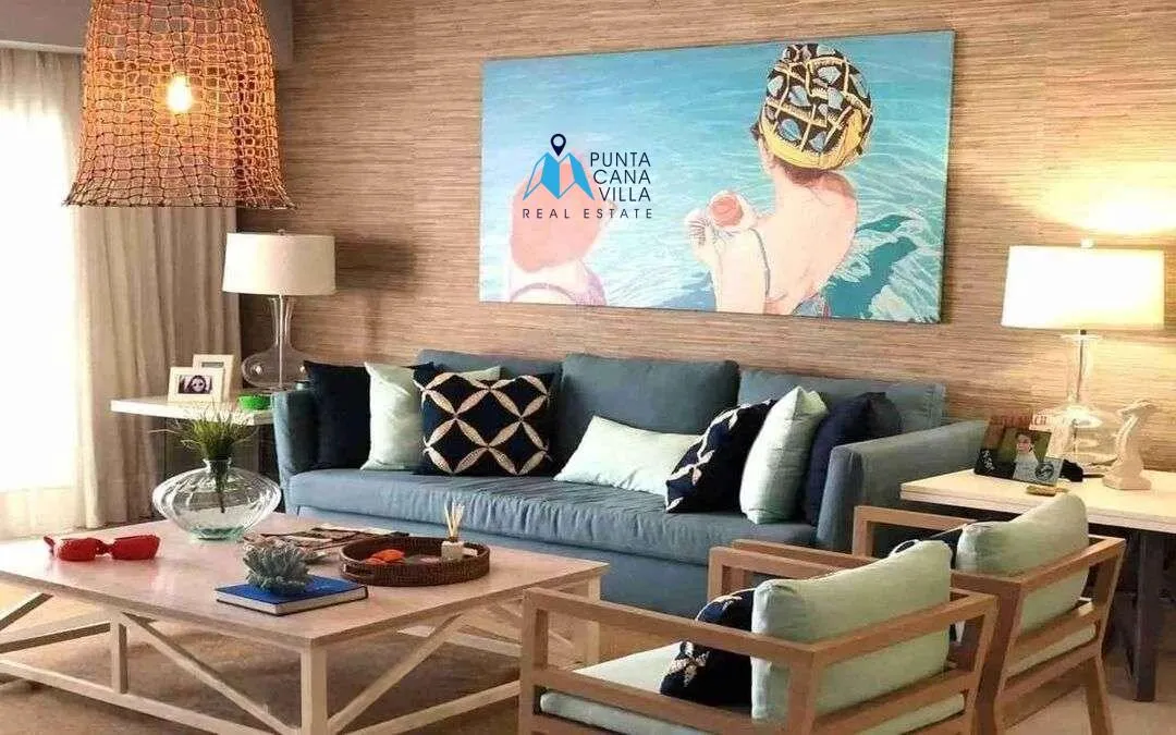 Blue Beach, Apartamento de dos dormitorios frente al mar en venta en Punta Cana