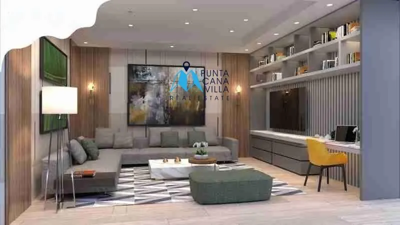 Condo de luxe de deux chambres à vendre à Piantini, Santo Domingo