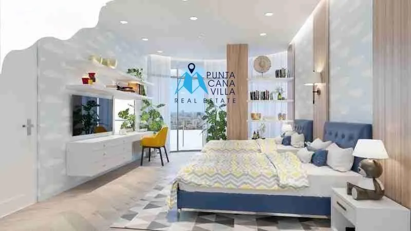 Condo de luxe de deux chambres à vendre à Piantini, Santo Domingo