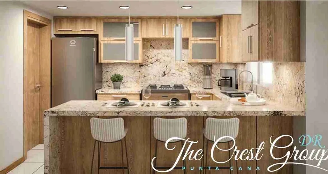 For sale in Punta Cana Amazing Penthouses in Punta Cana Cocina 1