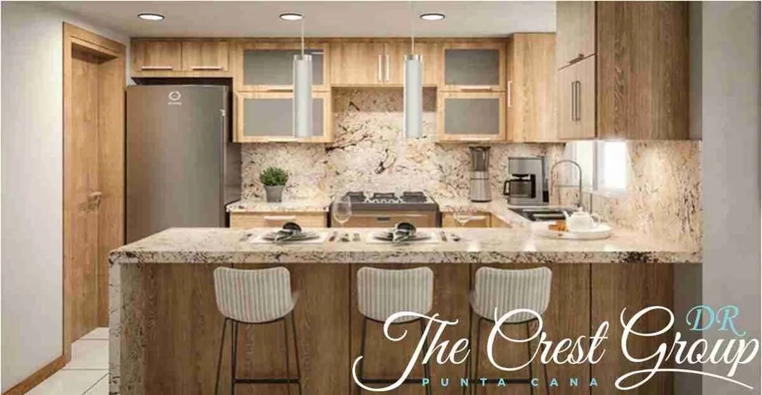For sale in Punta Cana Amazing Penthouses in Punta Cana Cocina 1
