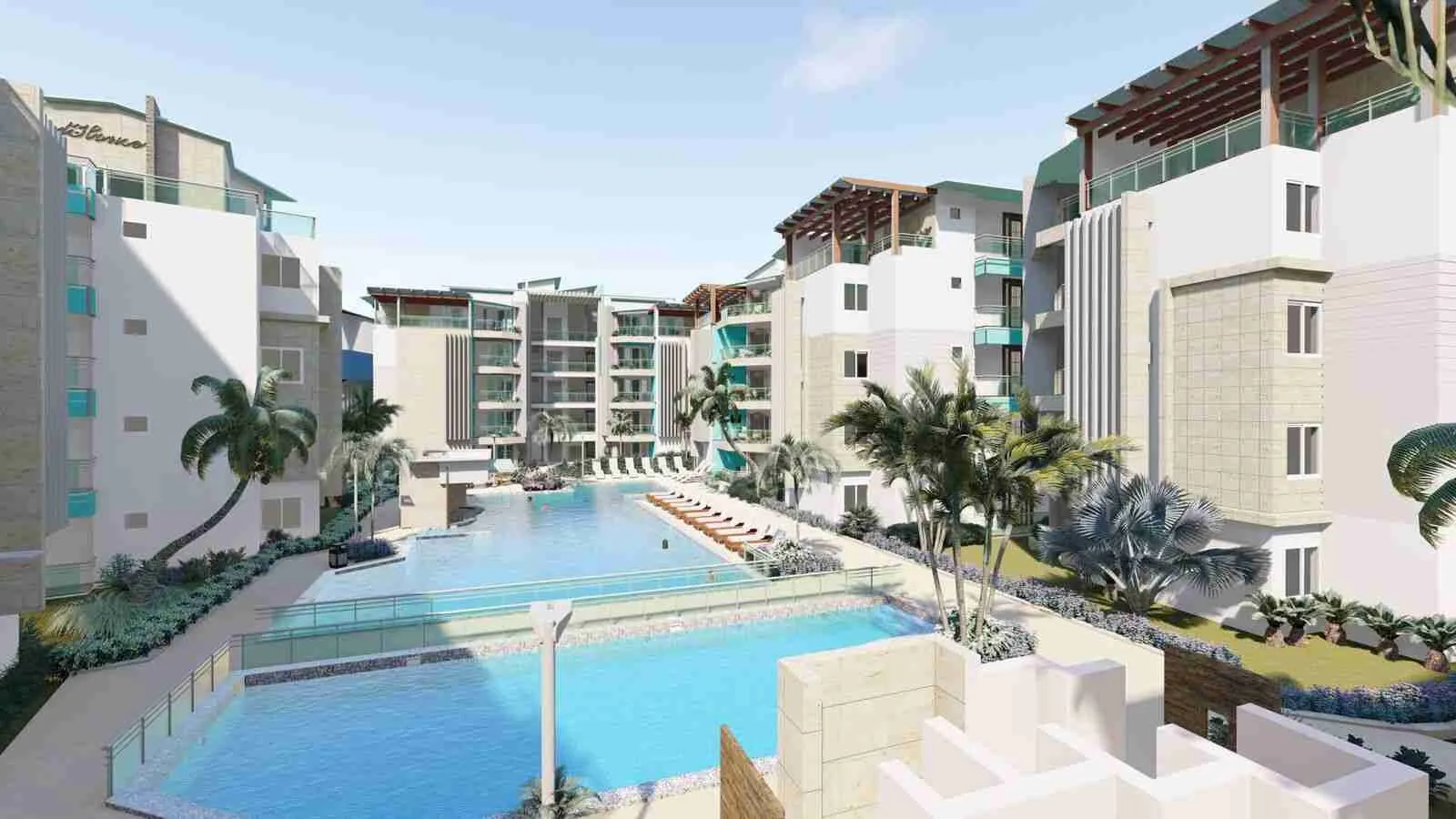 Maple Beach, condo for sale in Punta Cana, El Cortesito, Pool