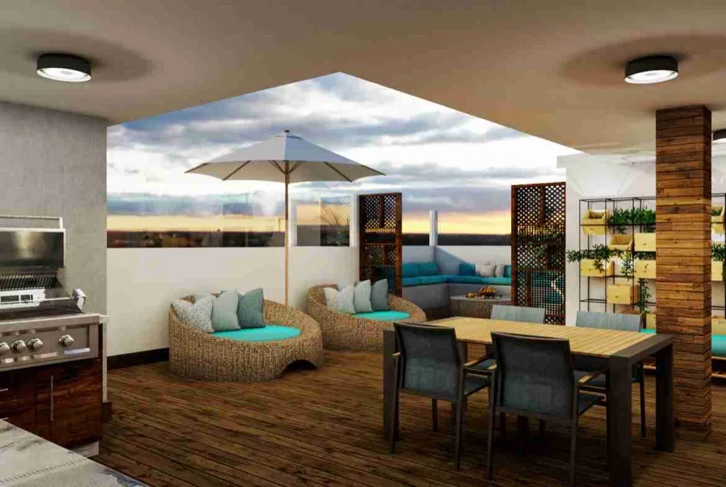 A comfortable and convenient lifestyle in a modern condo in Ciudad Las Canas. 5 minute from the beach 4