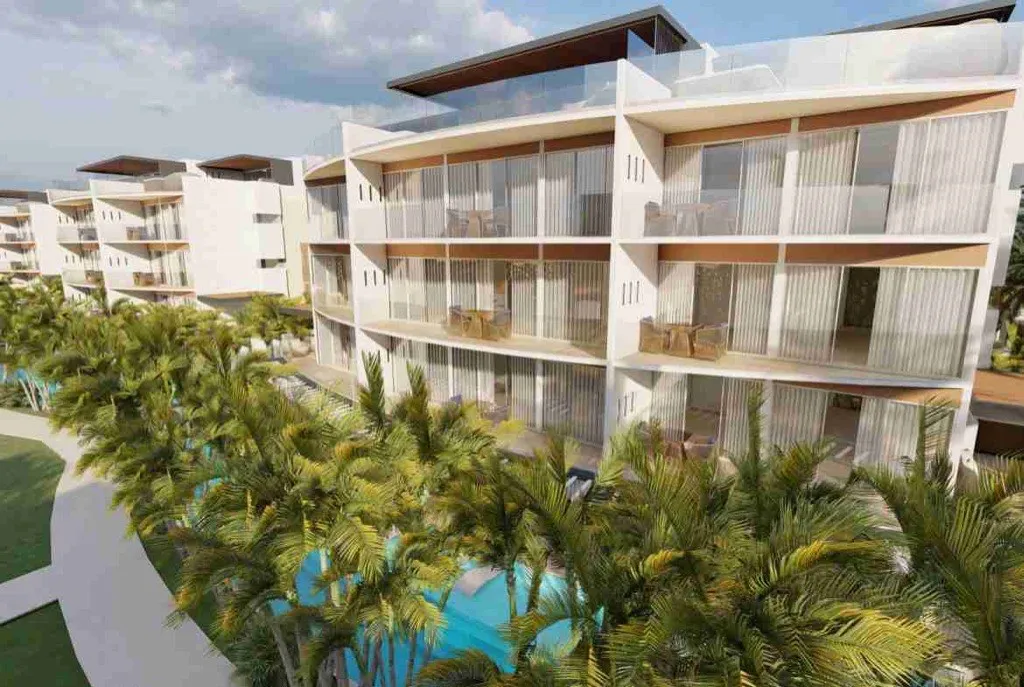Two bedroom apartment in Downtown Punta Cana with private pool