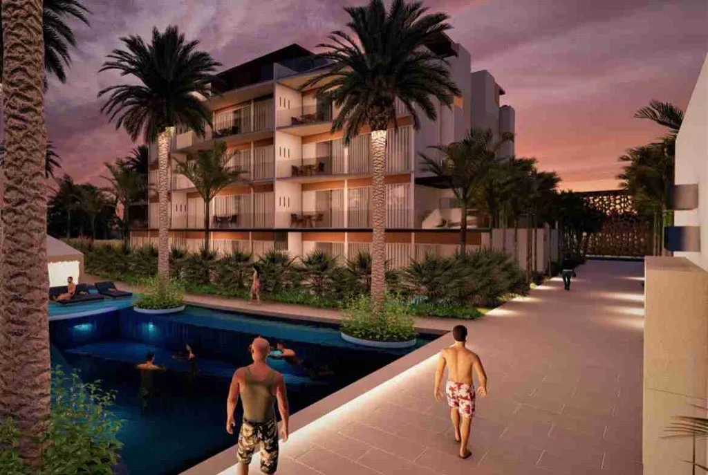 Two bedroom apartment in Downtown Punta Cana with private pool 2