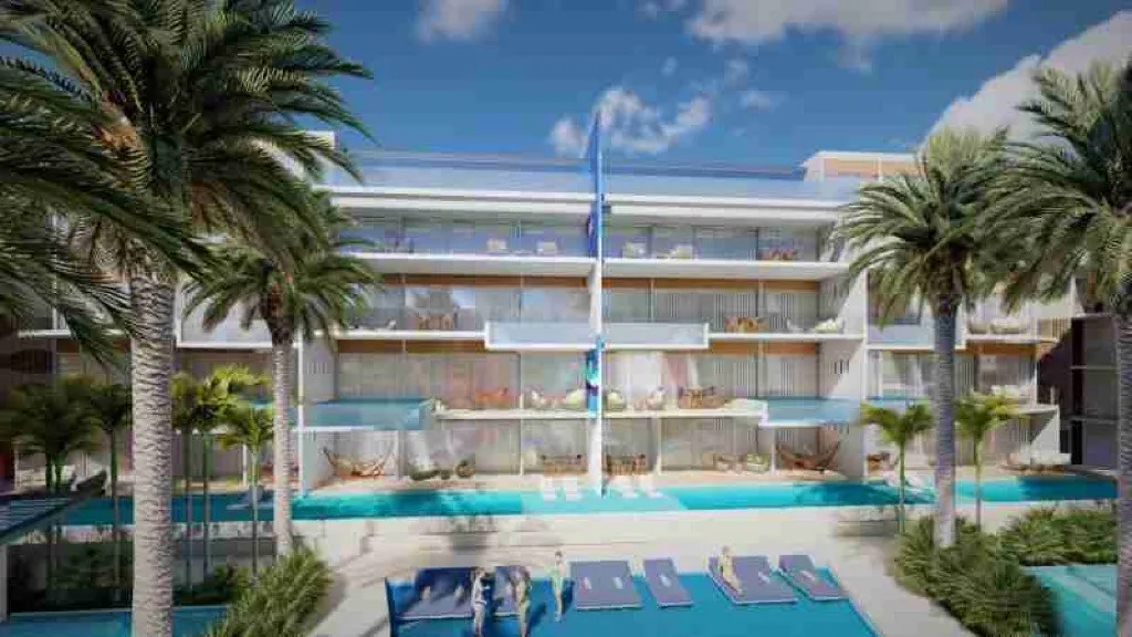 Two bedroom apartment in Downtown Punta Cana with private pool 2 scaled