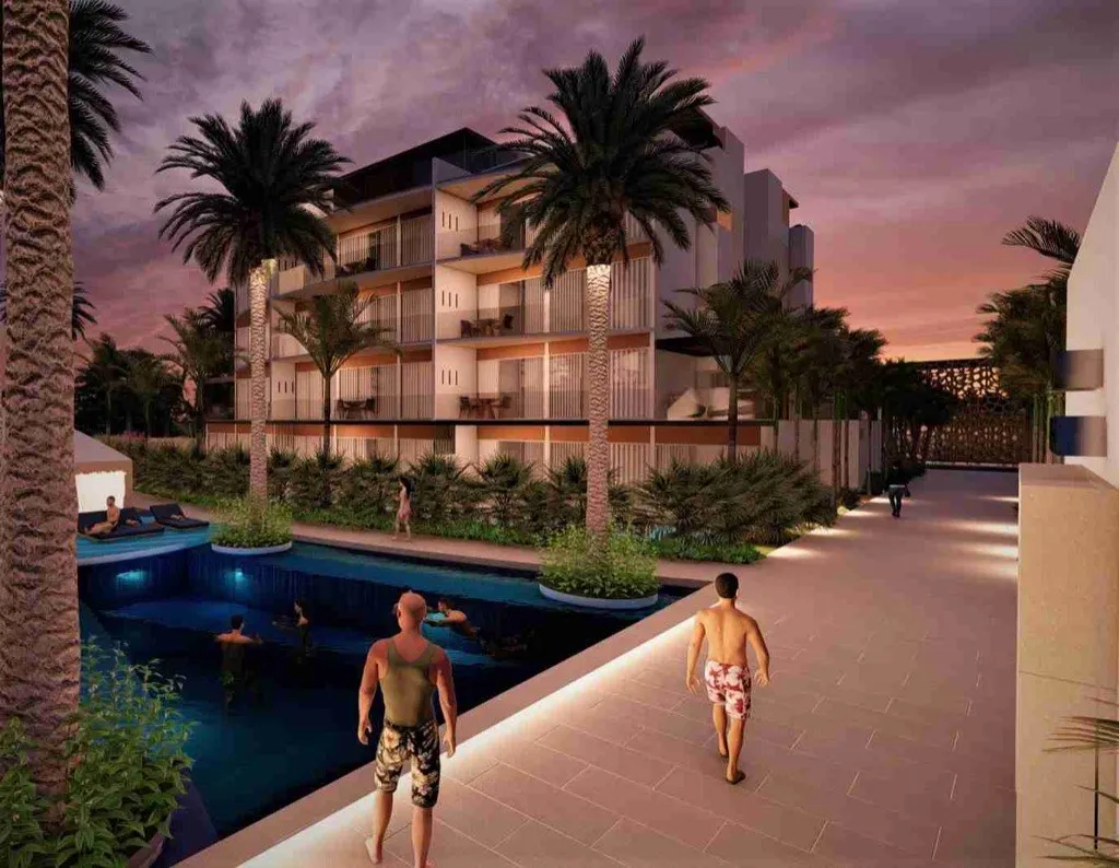 Two bedroom apartment in Downtown Punta Cana with private pool 2