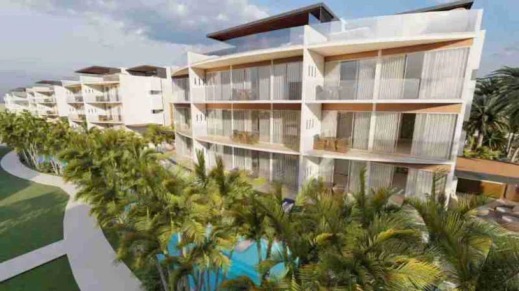 Two bedroom apartment in Downtown Punta Cana with private pool