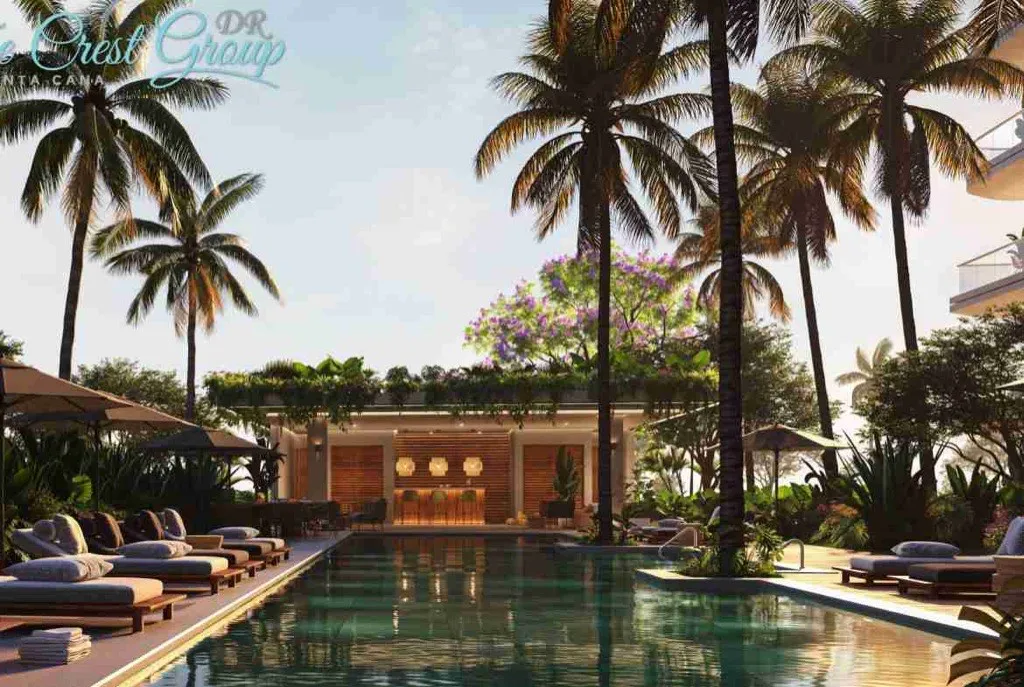 Two bedroom condo in Punta Cana VERMARE ALBERCA scaled