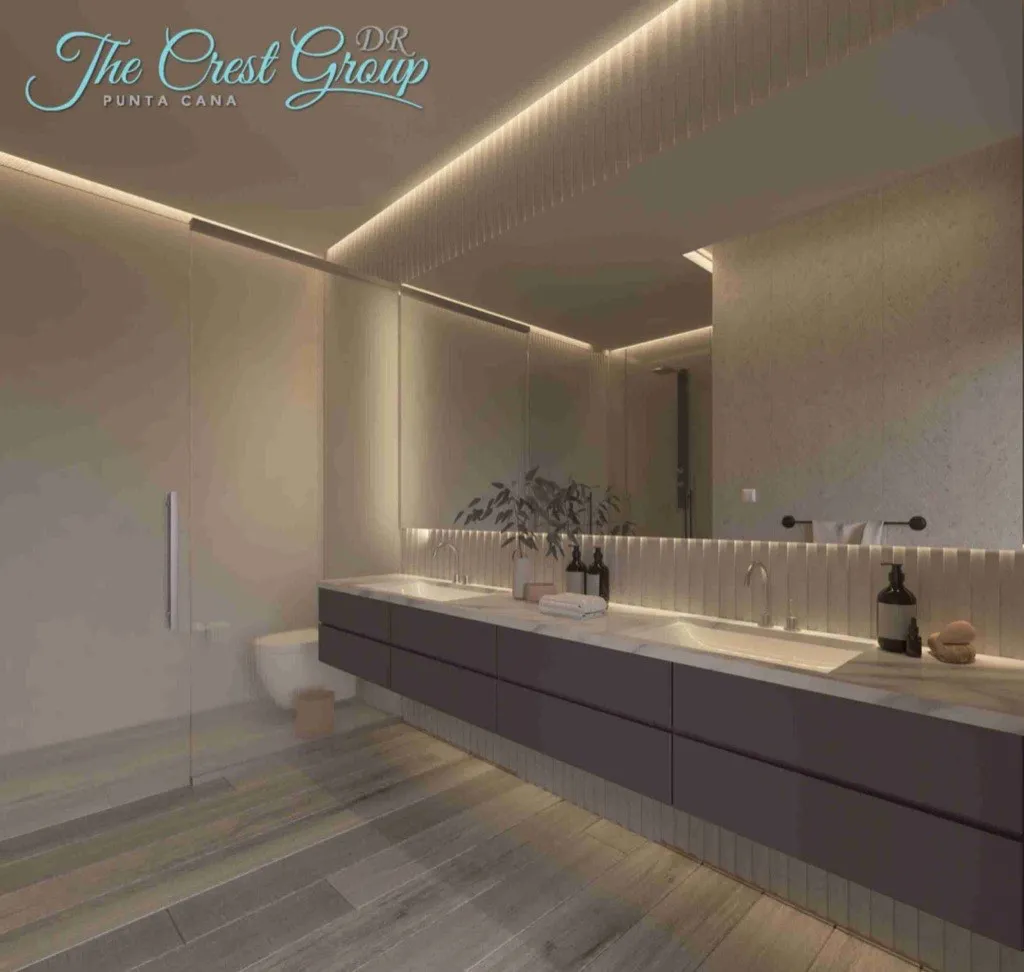 Two bedroom condo in Punta Cana VERMARE BANO