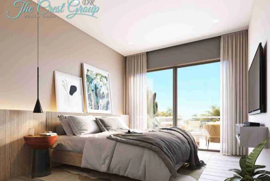 Two bedroom condo in Punta Cana VERMARE Habitacion scaled