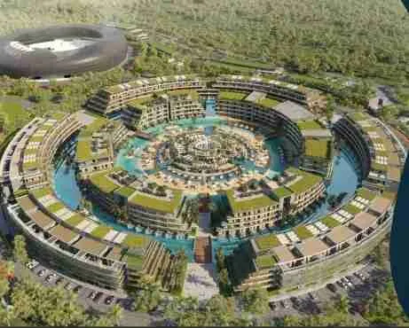 Modern apartments for sale in Punta Cana with private beach club