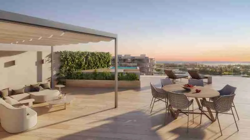 Rooftop apartment for sale cap cana beach condo