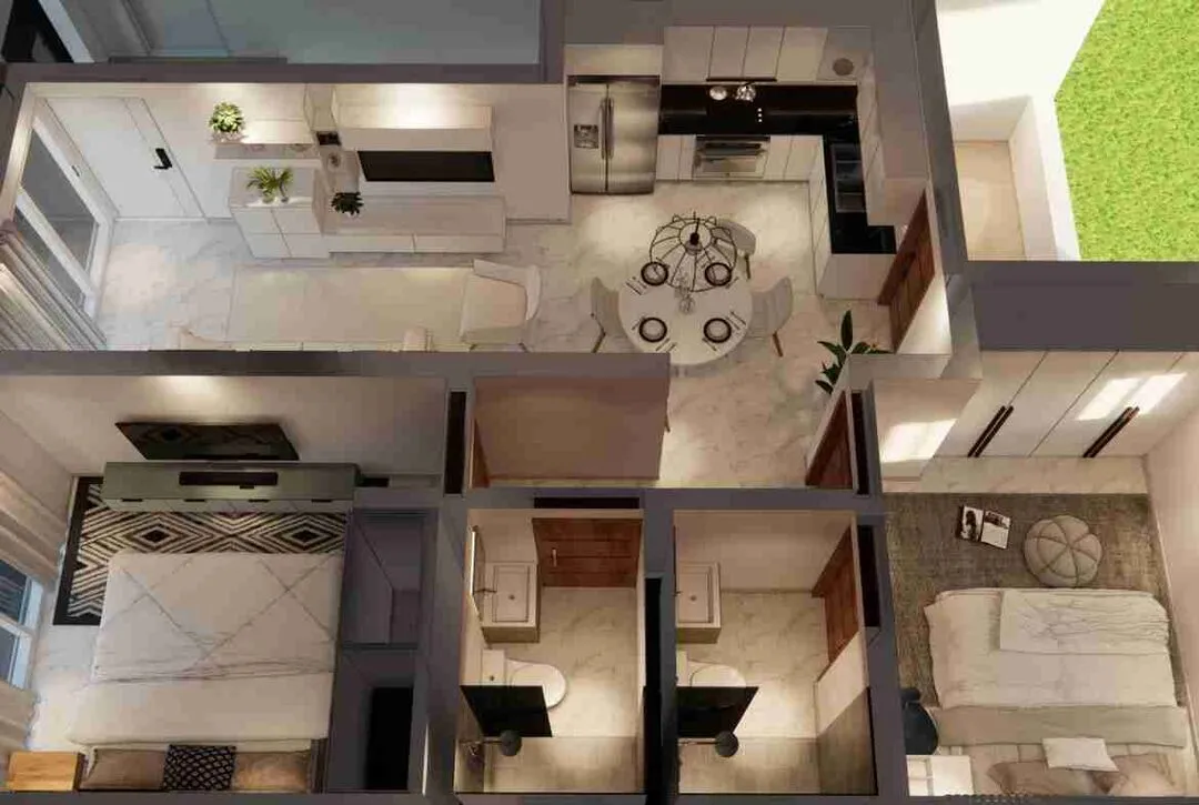 Charming two bedroom condo for sale in Punta Cana at an affordable price 2 scaled