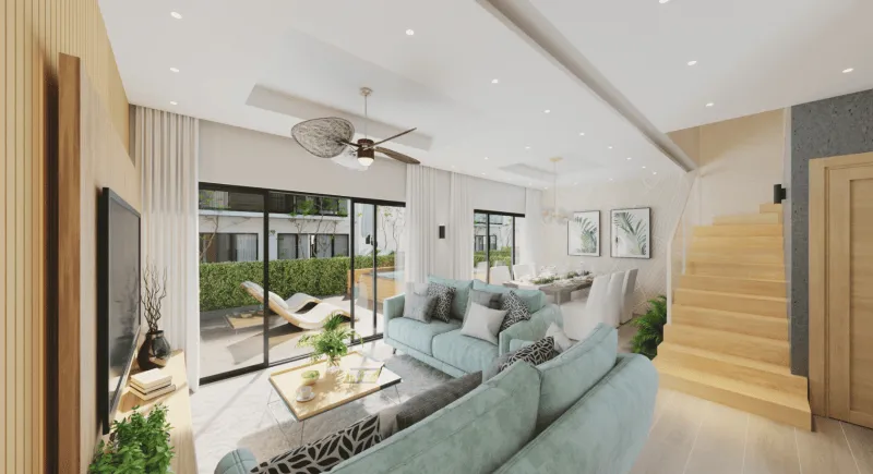 Exclusive Three Bedroom Villa For Sale In Punta Cana With Balcony Terrace And More 5