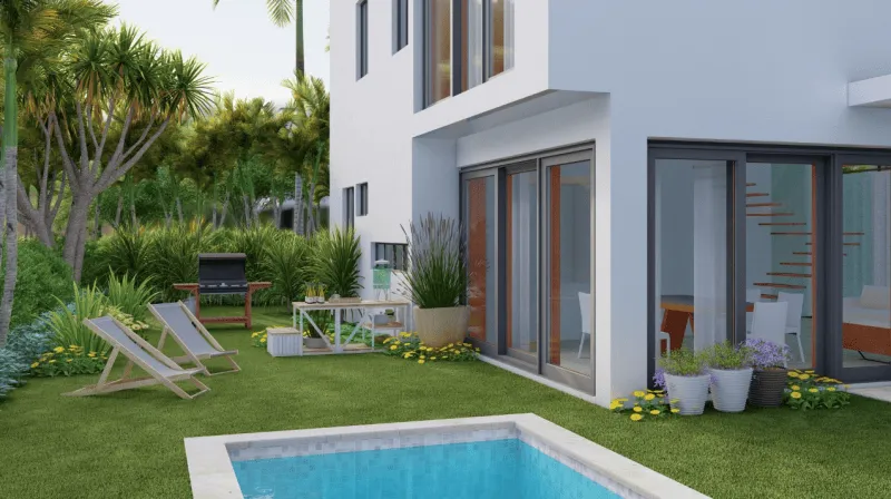 Exclusive Two Bedroom Villa For Sale Close To Downtown Punta Cana 23 Exclusive Two Bedroom Villa For Sale Close To Downtown Punta Cana 23