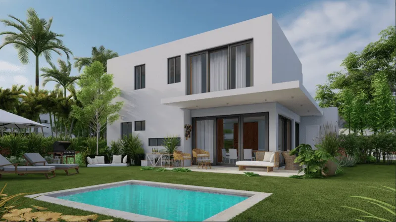 Exclusive Two Bedroom Villa For Sale Close To Downtown Punta Cana 29 Exclusive Two Bedroom Villa For Sale Close To Downtown Punta Cana 29