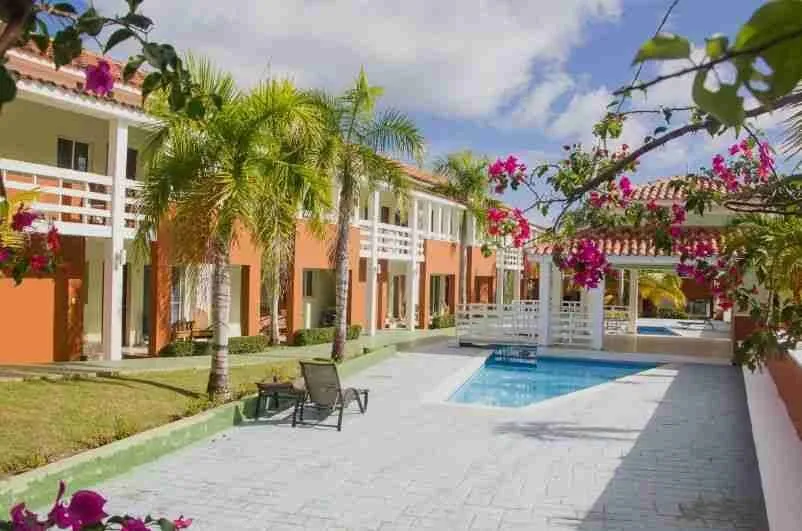 Gorgeous Two bedroom condo for sale in a great location with pool at Punta Cana 11