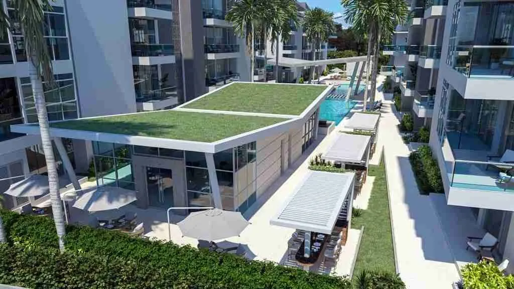 Luxury One Bedroom Condo For Sale With Balcony And White Line At Punta Cana 005