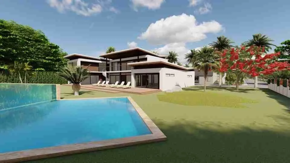 Luxury Three Bedroom Twonhouses For Sale Located On A Privileged Location At Punta Cana 03