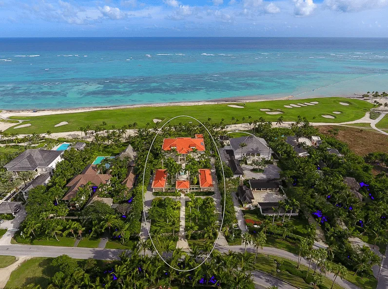 Magnificent Six Bedroom Villa For Sale With Amazing Golf And Sea Views At Punta Cana 1