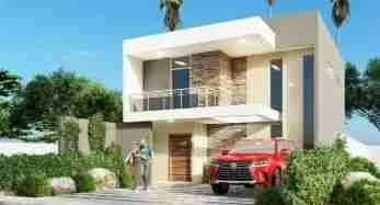 Modern And Luxurious Three Bedroom Villa For Sale In Punta Cana With Pool And Balcony 3
