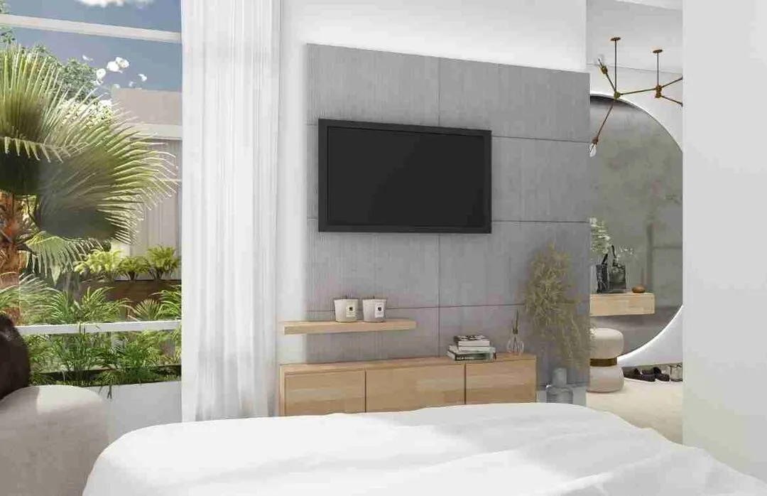 Modern and beautiful two bedroom villa for sale with green areas and a clubhouse at Punta Cana 4