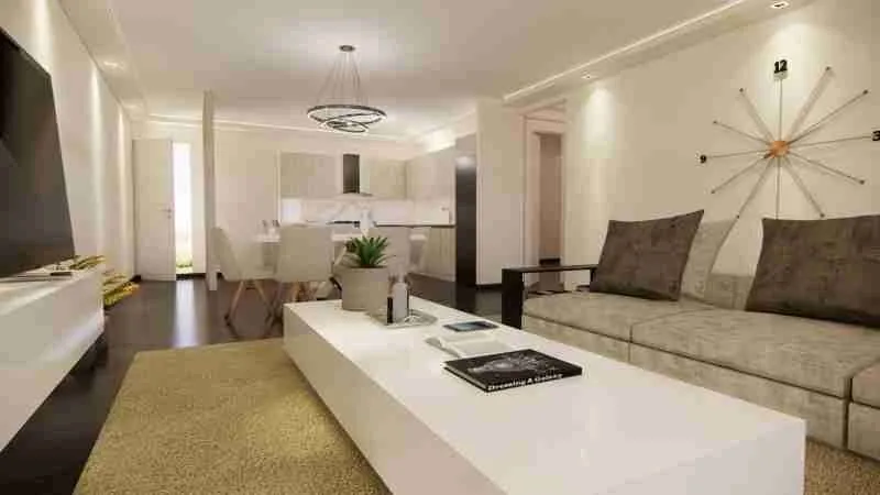 Modern two bedroom condo for sale in Punta Cana with a jacuzzi and pool views. 12 scaled