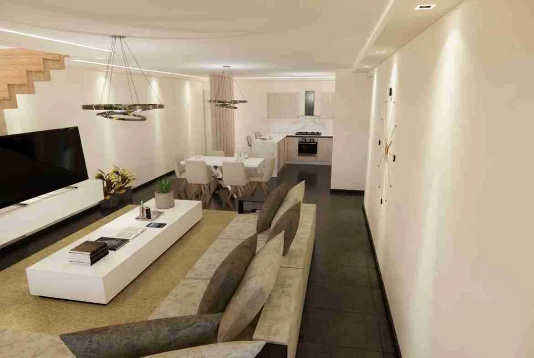 Modern two bedroom condo for sale in Punta Cana with a jacuzzi and pool views. 16 scaled