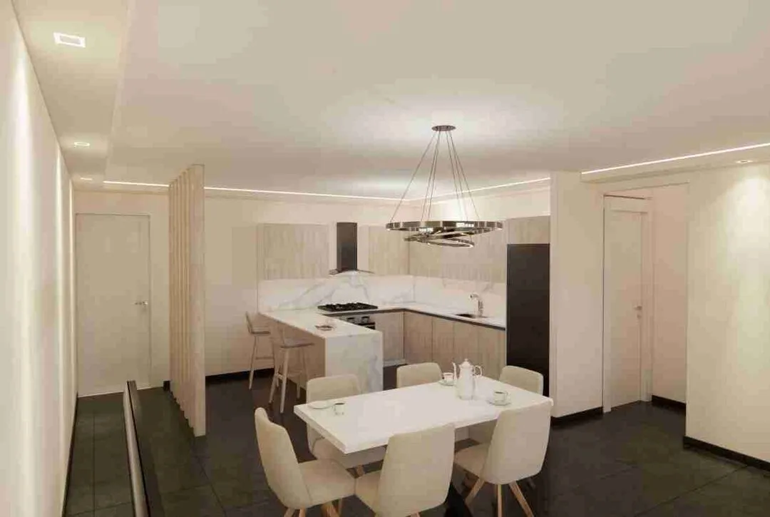 Modern two bedroom condo for sale in Punta Cana with a jacuzzi and pool views. 7 scaled