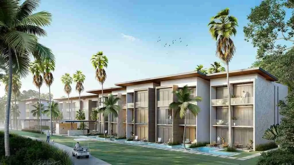 Fascinant Condo de deux chambres à vendre à Punta Cana, vue sur le terrain de golf