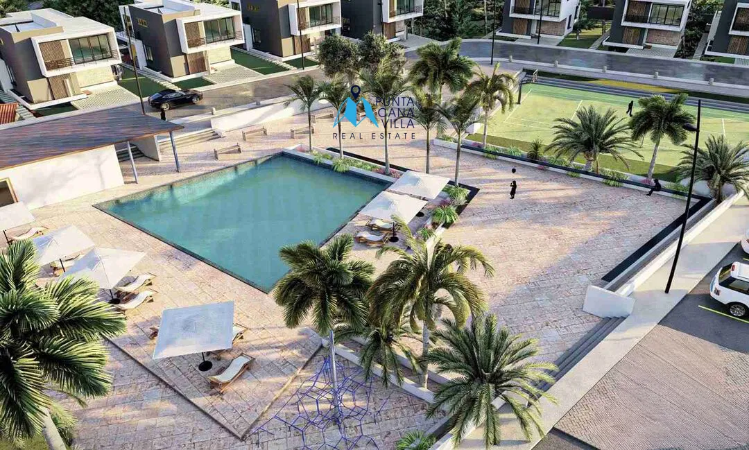 Villa for sale 2 bedrooms in Downtown Punta Cana 4