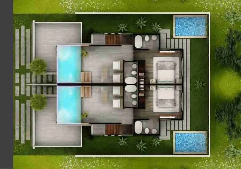 Amazing 2BR Townhouse for sale Punta Cana beach. Blau Residences 18