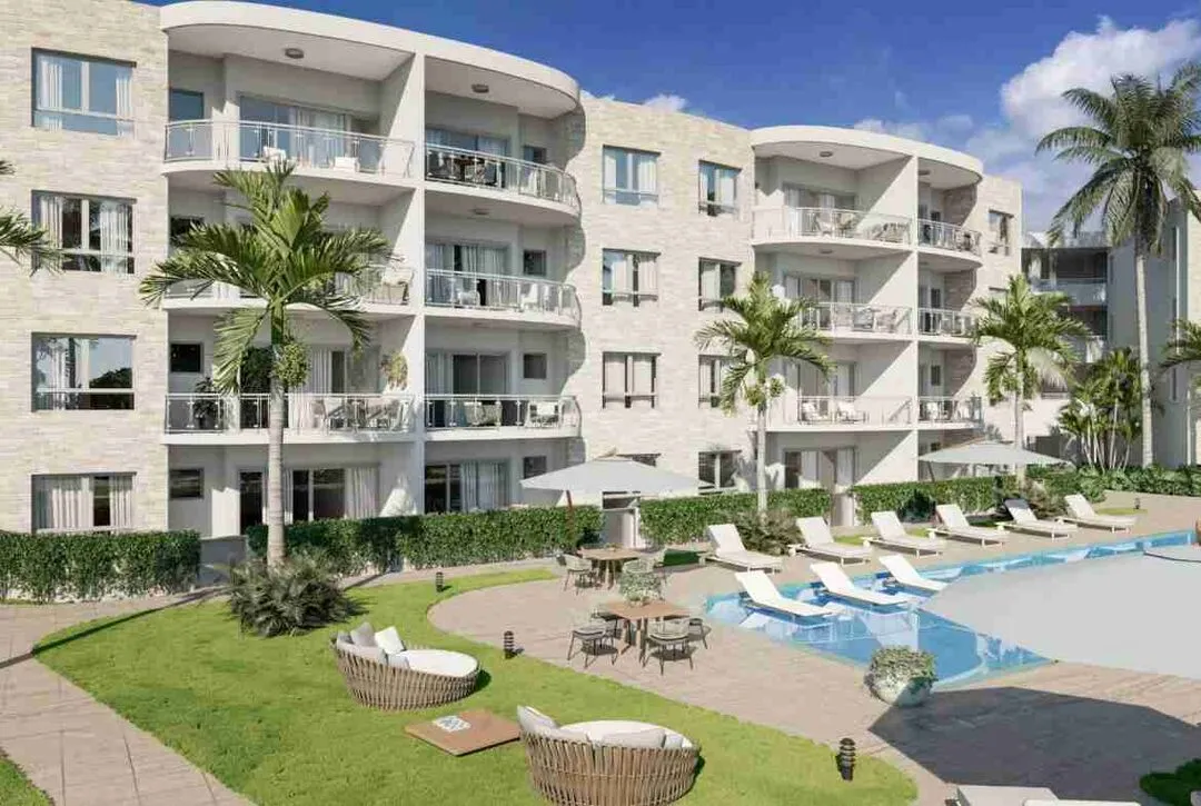 Attractive one bedroom condo for sale in Punta Cana with a terrace and fantastic amenities. 3