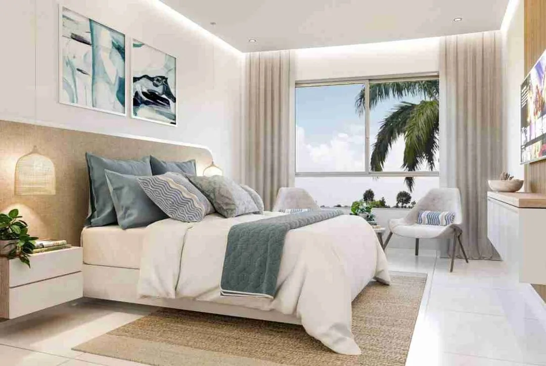 Attractive one bedroom condo for sale in Punta Cana with a terrace and fantastic amenities. 7