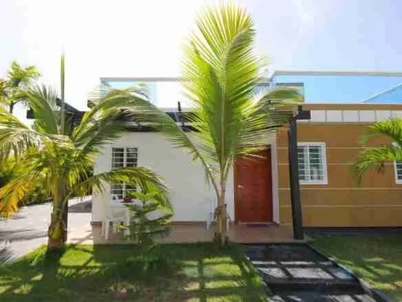 Beautiful two bedroom villa for sale in a gated community 5 minutes from the beach at Punta Cana 17