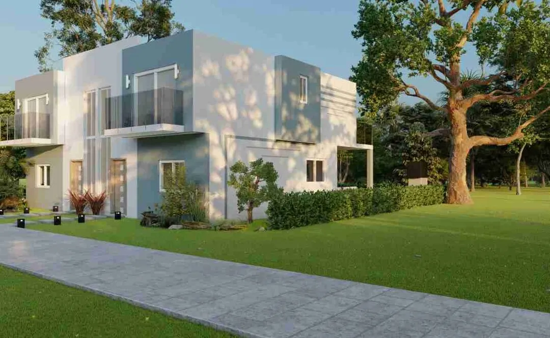 Exclusive Three bedroom villa for sale with terrace and Pool at Punta Cana 4 scaled