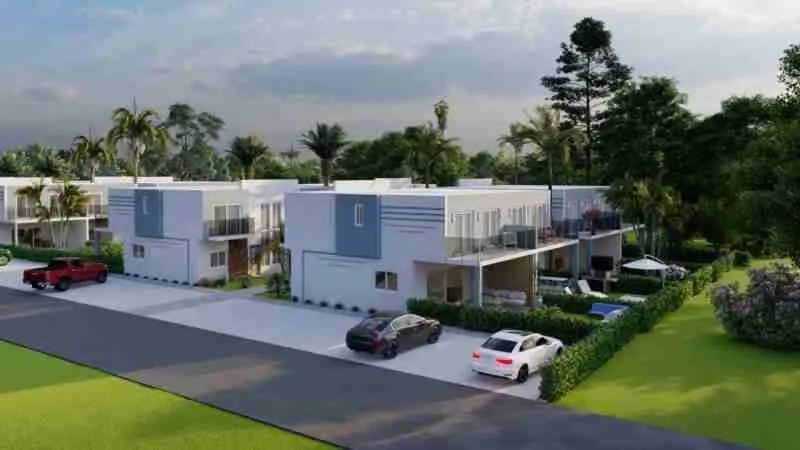 Exclusive Three bedroom villa for sale with terrace and Pool at Punta Cana 5 scaled