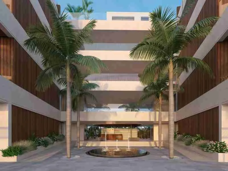 Exclusive two bedroom condo for sale in Punta Cana just steps from the beach and spectacular views of the beach 19 scaled