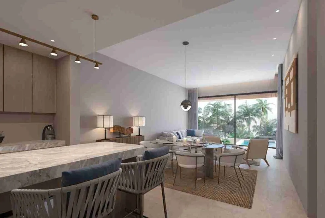 Exclusive two bedroom condo for sale in Punta Cana just steps from the beach and spectacular views of the beach 4 1