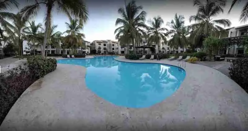 Lovely Two bedroom condo for sale with pool and Private Beach Access at Punta Cana 4 scaled