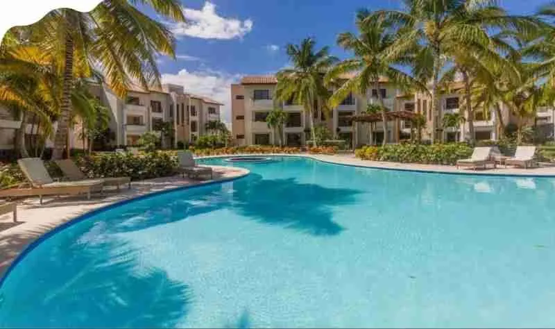 Precioso Apartamento de dos habitaciones en venta con piscina y Acceso Privado a la Playa en Punta Cana 9 escalas