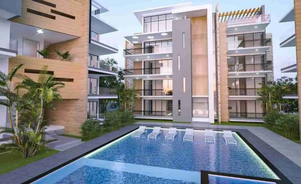 Luxury One bedroom condo for sale located 3 minutes walk from the beach at Punta Cana 3