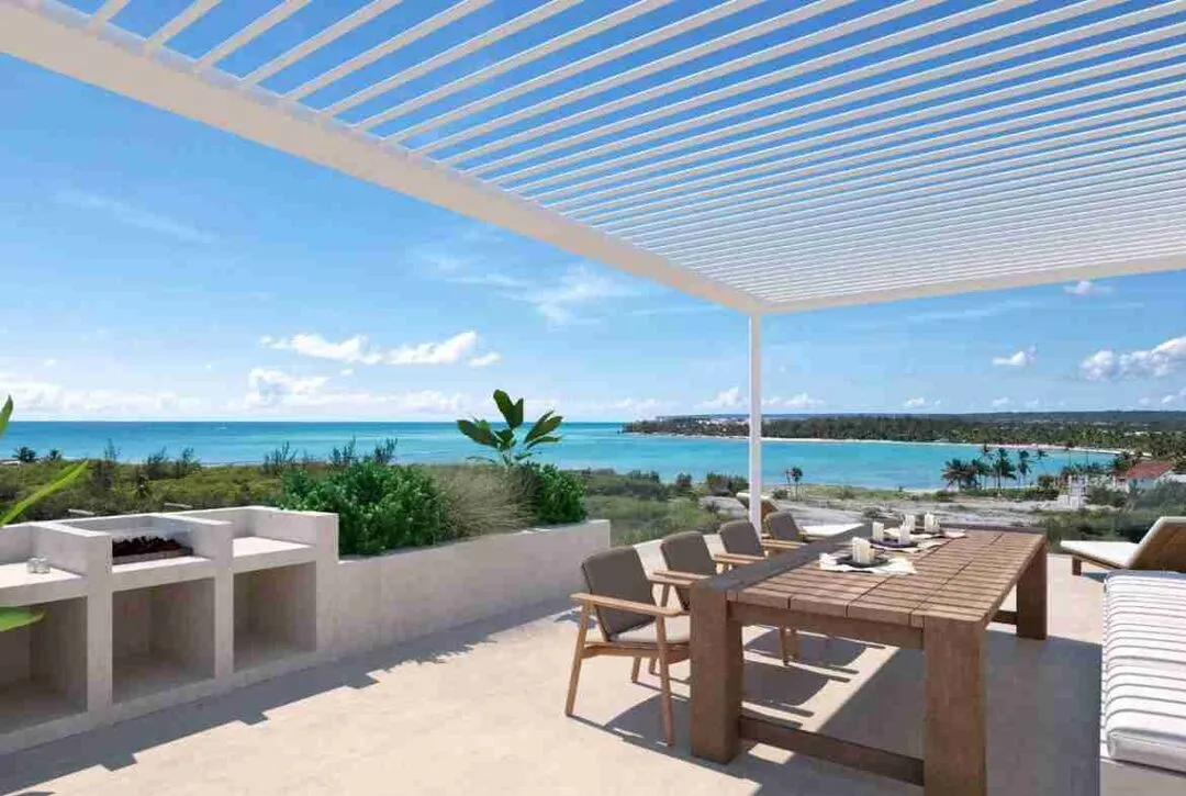 Luxury two bedroom condo for sale in Punta Cana with stunning beach views. 12