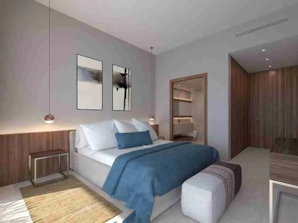 Luxury two bedroom condo for sale in Punta Cana with stunning beach views. 24