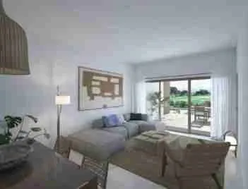 Modern three bedroom condo for sale with pool and golf course views. Punta Cana 4