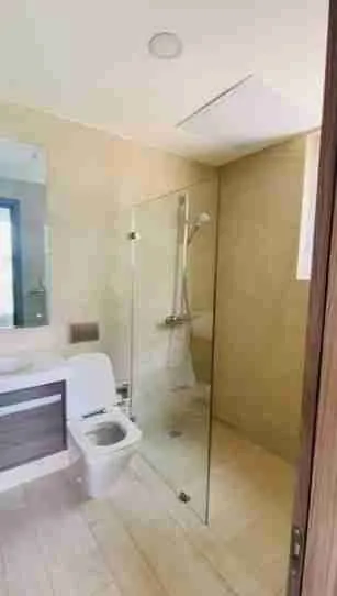 Panorama views of the golf course and pool from this corner apartment for sale at Punta Cana 7