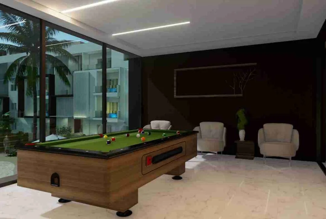 Spledind 2BR Punta Cana condo for sale Minipool and Yard Arts Residences 1