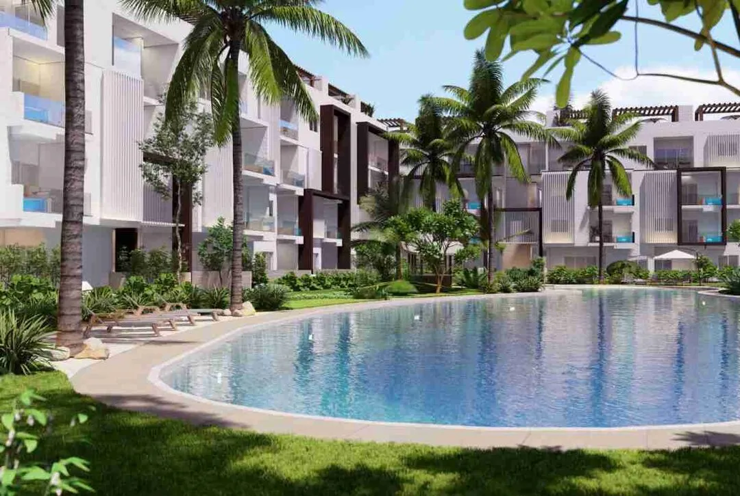 Spledind 2BR Punta Cana condo for sale Minipool and Yard Arts Residences 15