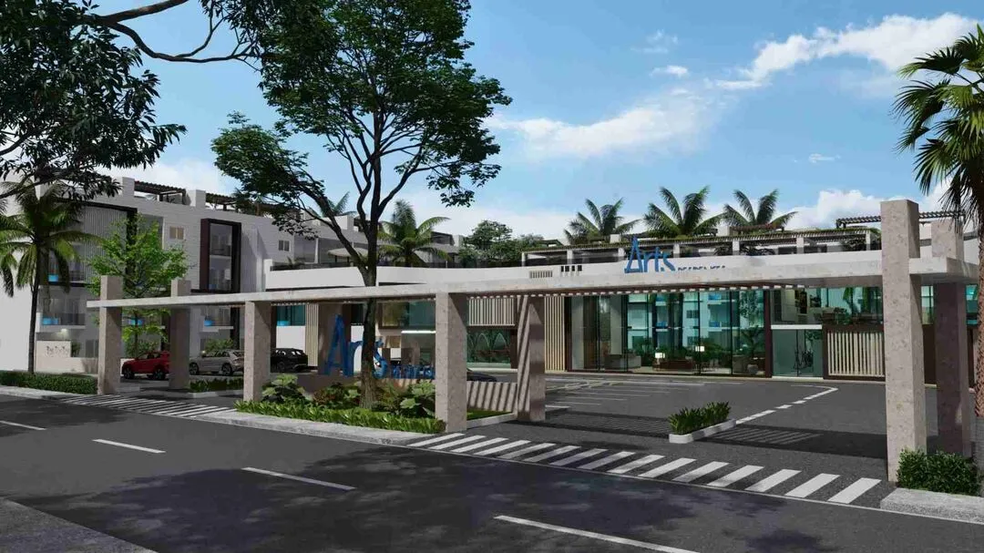 Spledind 2BR Punta Cana condo for sale Minipool and Yard Arts Residences 6